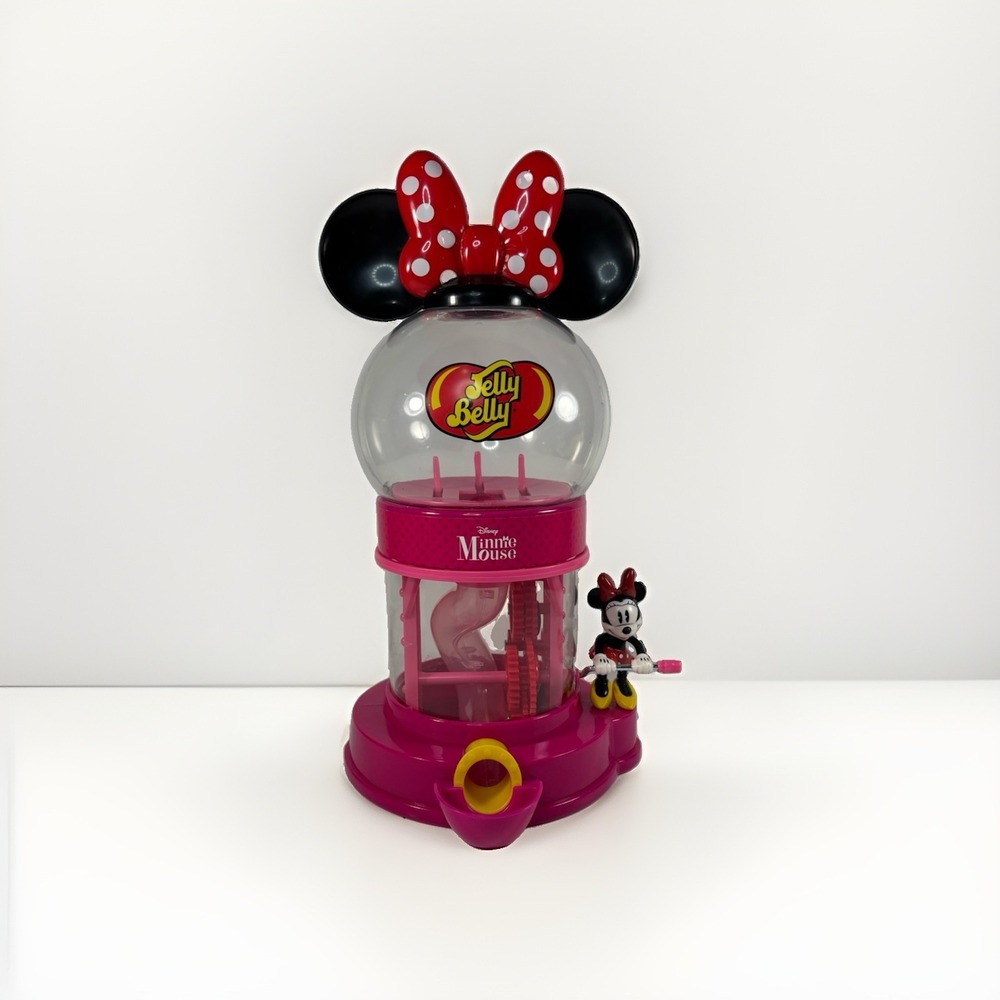 Minnie Mouse Jelly Belly Jelly Bean Dispenser Candy Machine Disney 2015